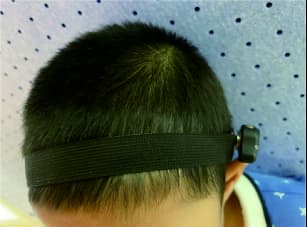 Wearing the hearing aid headband correctly